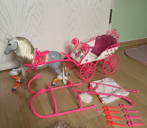 Barbie ski fun blizzard - blizzard, pferd