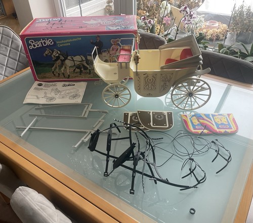 Barbie kutsche sammlerstück - barbie,