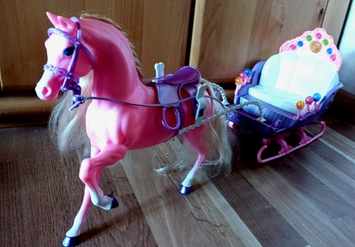 Mattel 2001 barbie kutsche - mattel,