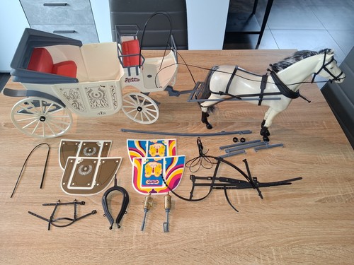 Barbie kutsche mit pferd und - mit,