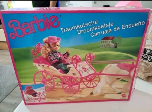 Barbie traumkutsche 90 - barbie,