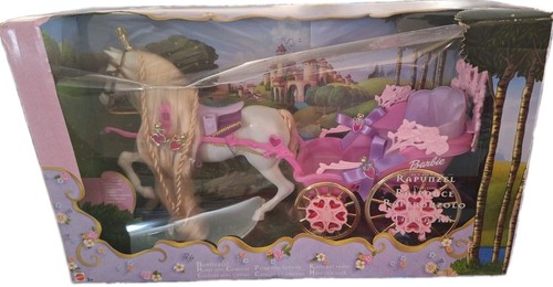 Barbie rapunzel kutsche mit - barbie,