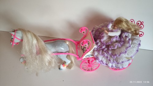 Barbie pferd blizzard mit - barbie,
