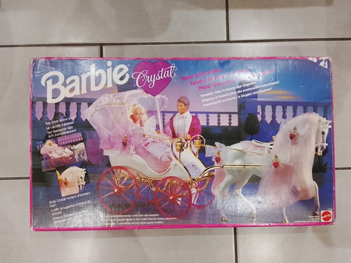 Barbie crystal mattel kutsche - barbie,