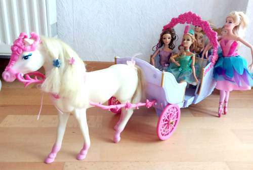 Mattel 2006 barbie kutsche 12 - mattel,