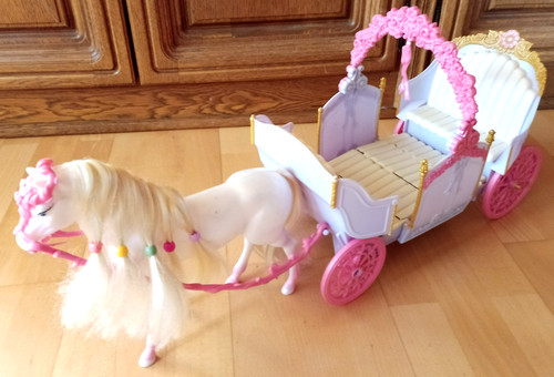 Mattel 2006 barbie kutsche - mattel, +